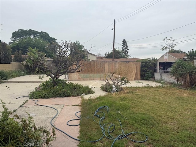 3754 Grace Ave, Baldwin Park, CA 91706 - view of yard featuring fence