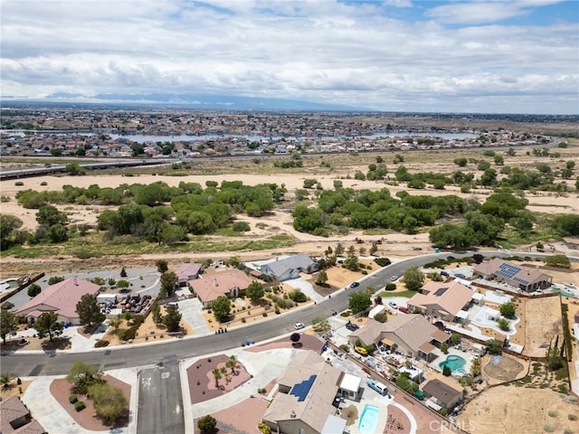 13912 Riverside Dr, Apple Valley, CA 92307 - birds eye view of property with a residential view