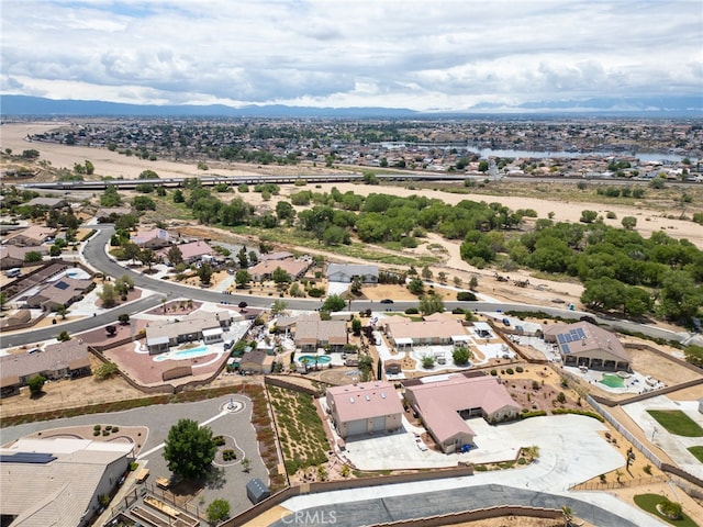 13912 Riverside Dr, Apple Valley, CA 92307 - birds eye view of property with a residential view
