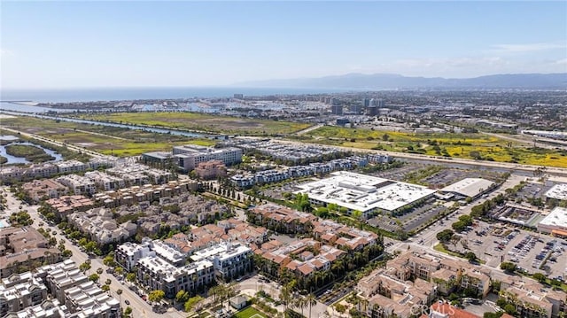 13031 Villosa Pl Unit 437, Playa Vista, CA 90094 - birds eye view of property featuring a water and mountain view