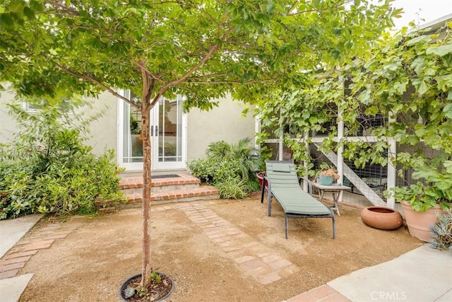 516 S Sparks St S, Burbank, CA 91506 - view of patio featuring french doors