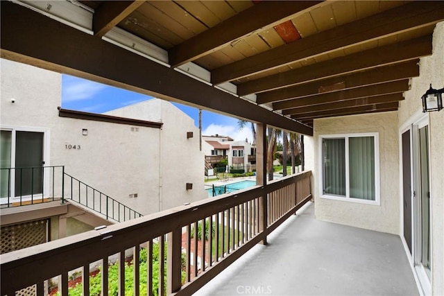 1023 S Citron St Unit 21, Anaheim, CA 92805 - balcony with view of pool area