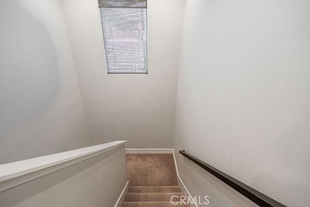 24189 Darmera Dr, Lake Elsinore, CA 92532 - stairway with carpet and baseboards