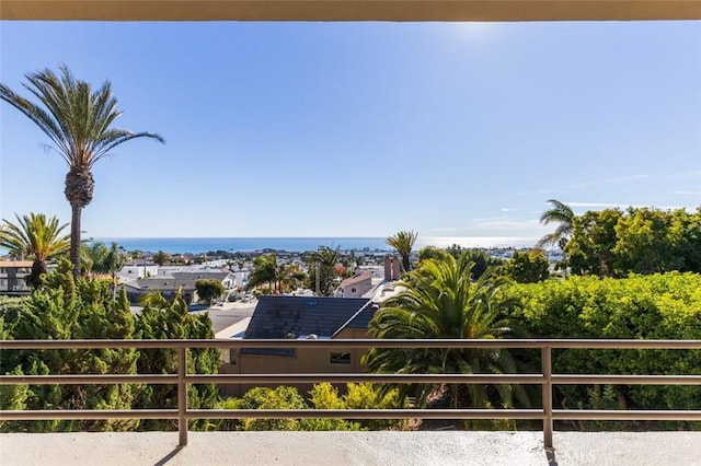 property view of water