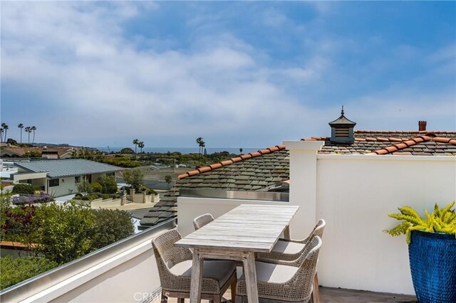 32491 Seven Seas Dr, Dana Point, CA 92629 - balcony with outdoor dining area