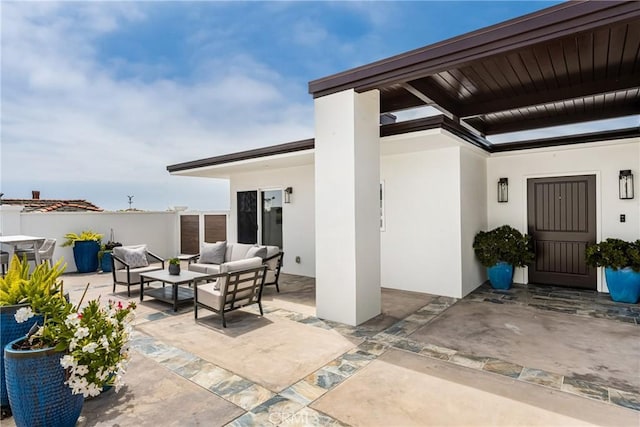 32491 Seven Seas Dr, Dana Point, CA 92629 - view of patio / terrace with outdoor lounge area