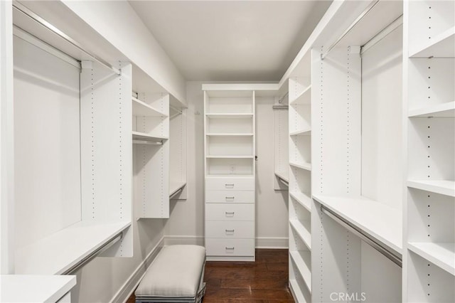 32491 Seven Seas Dr, Dana Point, CA 92629 - walk in closet featuring dark wood-style floors