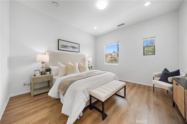 71 Nature, Irvine, CA 92620 - bedroom featuring baseboards, light wood finished floors, and recessed lighting
