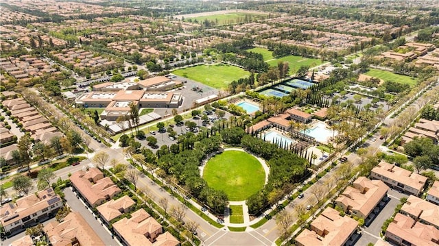 71 Nature, Irvine, CA 92620 - aerial view of property's location with a pool and nearby suburban area