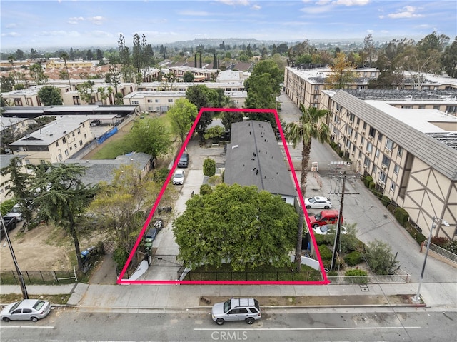 14020 Foothill Blvd, Sylmar, CA 91342 - drone / aerial view featuring a residential view