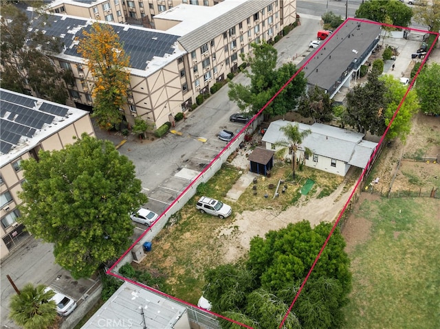 14020 Foothill Blvd, Sylmar, CA 91342 - drone / aerial view