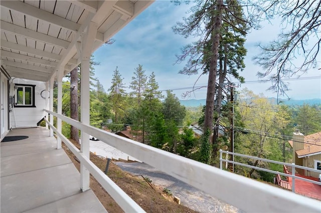 356 Wylerhorn Dr, Crestline, CA 92325 - view of balcony