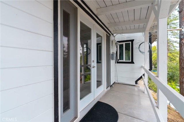 356 Wylerhorn Dr, Crestline, CA 92325 - balcony with french doors