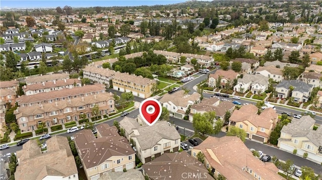 view of property location with nearby suburban area