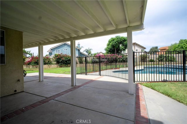 7215 Goldboro Ln, Riverside, CA 92506 - fenced backyard featuring a patio area