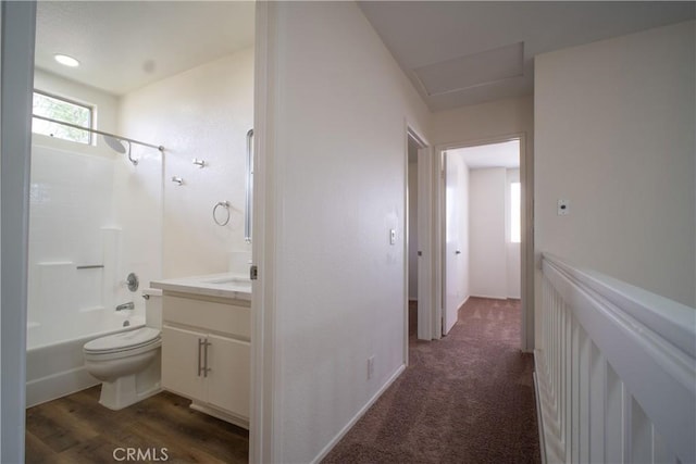 7215 Goldboro Ln, Riverside, CA 92506 - corridor with attic access