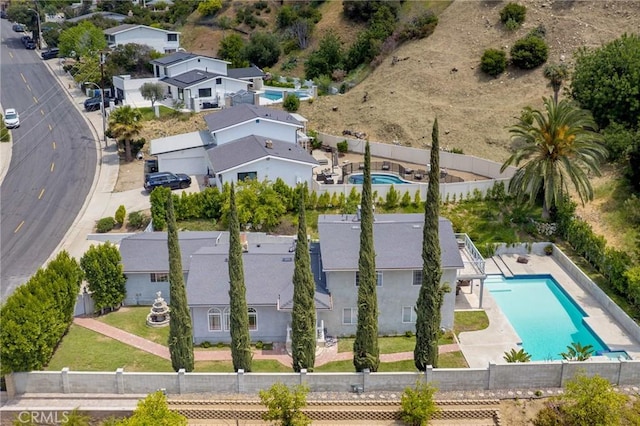 7980 Hollywood Way, Sun Valley, CA 91352 - bird's eye view with a residential view