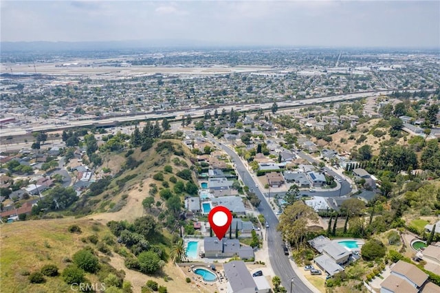 7980 Hollywood Way, Sun Valley, CA 91352 - birds eye view of property with a residential view