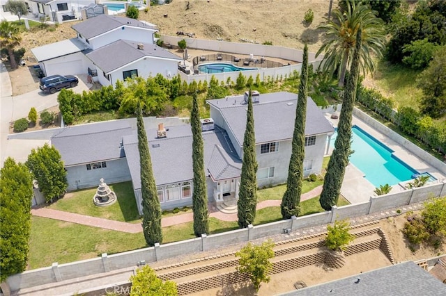 7980 Hollywood Way, Sun Valley, CA 91352 - drone / aerial view featuring a residential view