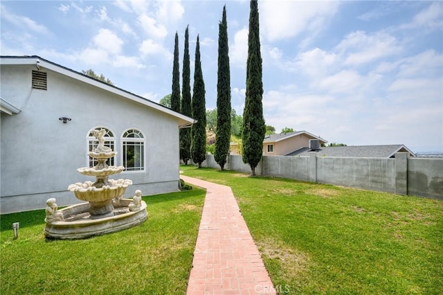 7980 Hollywood Way, Sun Valley, CA 91352 - view of yard with fence