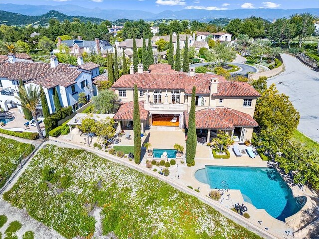19 Fox Hole Rd, Ladera Ranch, CA 92694 - aerial perspective of suburban area featuring a pool