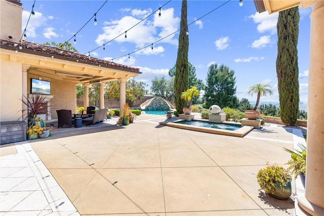 19 Fox Hole Rd, Ladera Ranch, CA 92694 - view of patio with a swimming pool