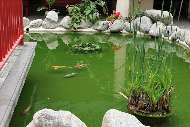 321 N Orange Unit 104, Monterey Park, CA 91755 - details featuring a small pond