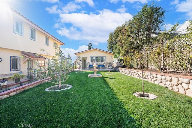 2240 Foothill Blvd, Santa Ana, CA 92705 - view of yard featuring fence