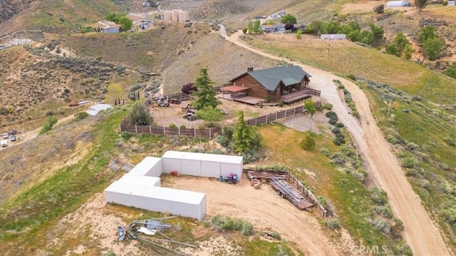 770 Roads End, Lebec, CA 93243 - bird's eye view with a rural view