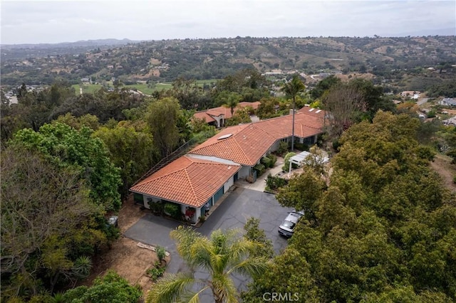 2918 Los Campos Dr, Fallbrook, CA 92028 - aerial view of property and surrounding area
