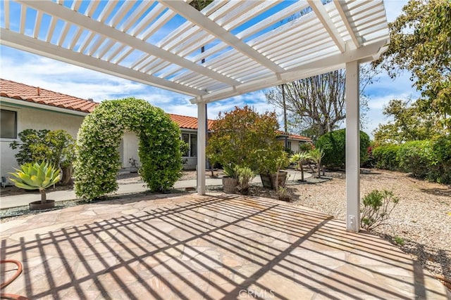 2918 Los Campos Dr, Fallbrook, CA 92028 - view of patio / terrace featuring a pergola