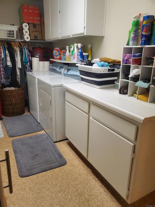 3259 Dehesa Rd Unit 57, El Cajon, CA 92019 - washroom featuring washing machine and clothes dryer and cabinet space