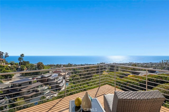856 Diamond, Laguna Beach, CA 92651 - balcony with a water view