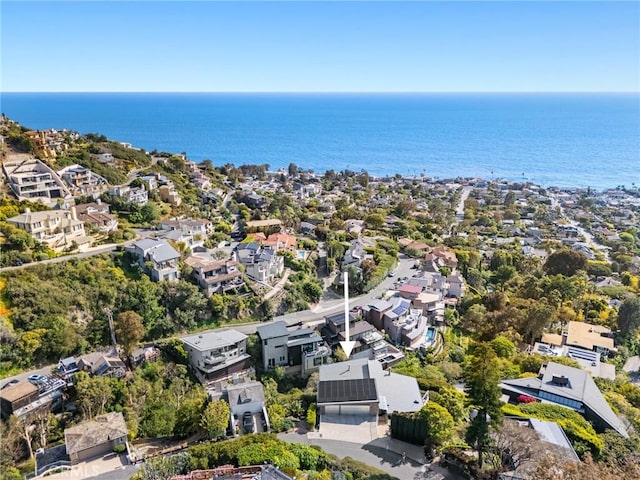 856 Diamond, Laguna Beach, CA 92651 - aerial perspective of suburban area with a nearby body of water