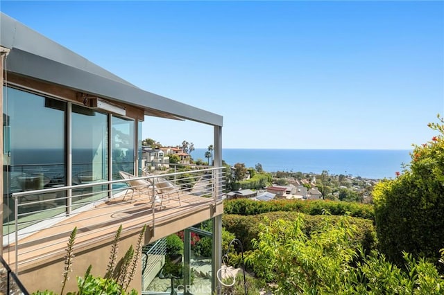 856 Diamond, Laguna Beach, CA 92651 - balcony with a water view