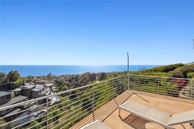 856 Diamond, Laguna Beach, CA 92651 - balcony with a water view