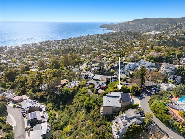856 Diamond, Laguna Beach, CA 92651 - view of property location with a water and mountain view and nearby suburban area