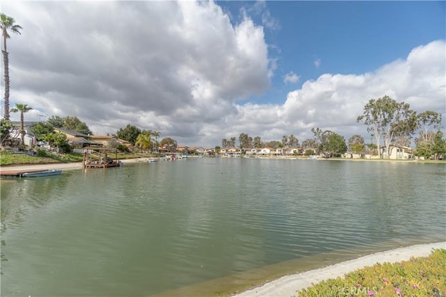 property view of water