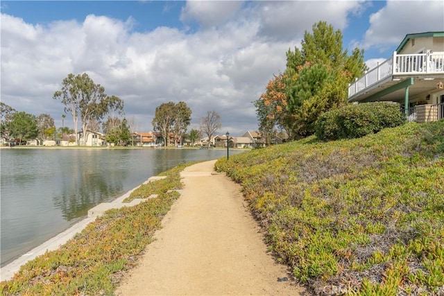 property view of water