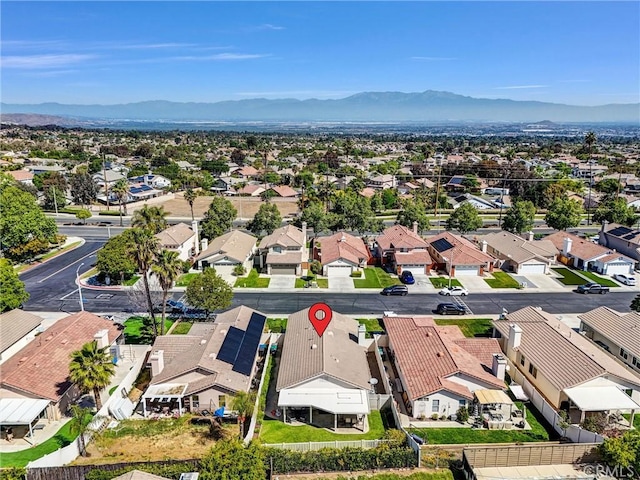 976 Miraflores Dr, Corona, CA 92882 - aerial perspective of suburban area with mountains