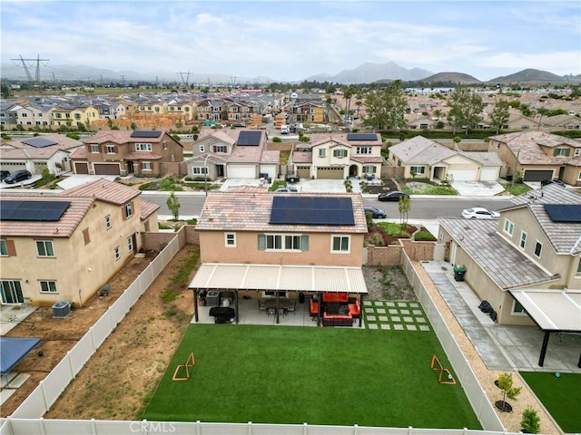 26643 Baneberry Ct, Menifee, CA 92585 - aerial perspective of suburban area featuring a mountainous background