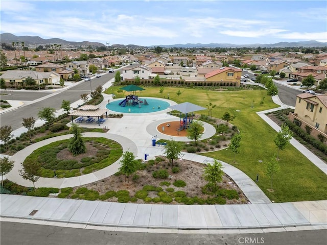 26643 Baneberry Ct, Menifee, CA 92585 - aerial perspective of suburban area featuring a mountain backdrop