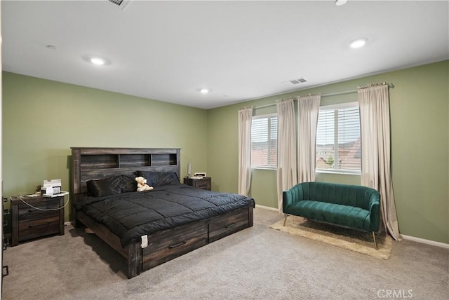 26643 Baneberry Ct, Menifee, CA 92585 - carpeted bedroom with recessed lighting and baseboards