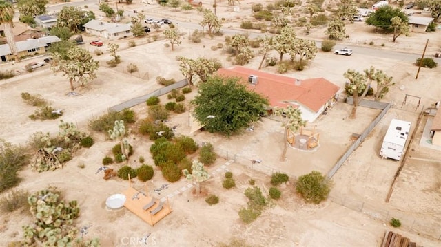 view of rural area featuring a desert landscape