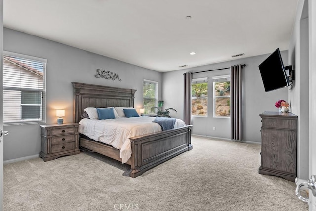 19321 Carranza Ln, Saugus, CA 91350 - carpeted bedroom with baseboards and visible vents