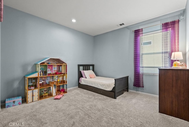 19321 Carranza Ln, Saugus, CA 91350 - carpeted bedroom featuring baseboards and recessed lighting