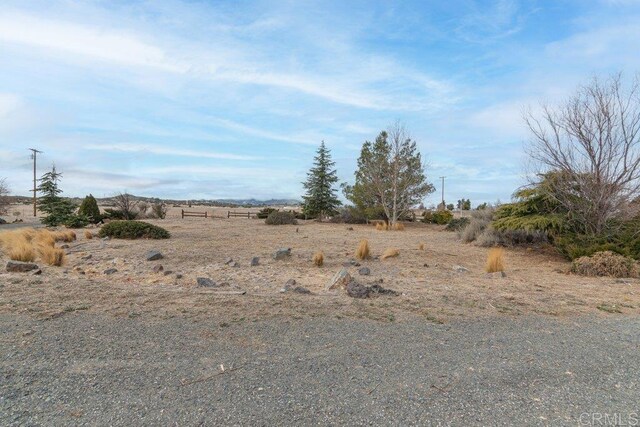 view of local wilderness featuring a rural view