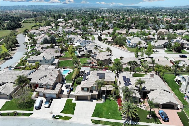 13622 Canyon Crest Rd, Yucaipa, CA 92399 - aerial overview of property's location with nearby suburban area