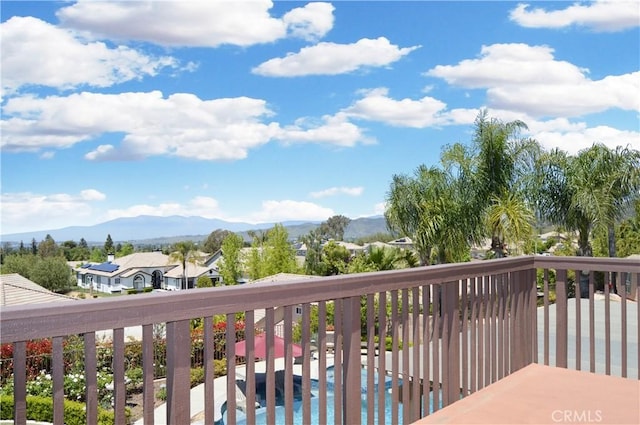 13622 Canyon Crest Rd, Yucaipa, CA 92399 - balcony with a mountain view