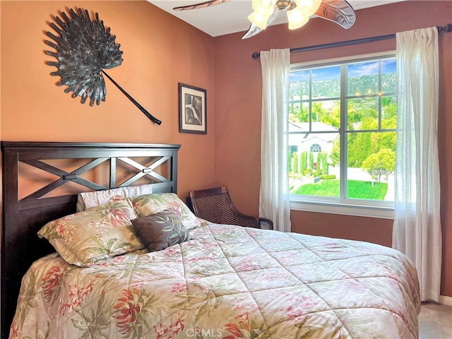 13622 Canyon Crest Rd, Yucaipa, CA 92399 - bedroom featuring a ceiling fan